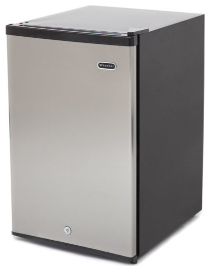 Whynter 3.0 Cu. Ft. Energy Star Upright Freezer With Lock   Stainless Steel   Contemporary   Freezers   by Virventures  Houzz