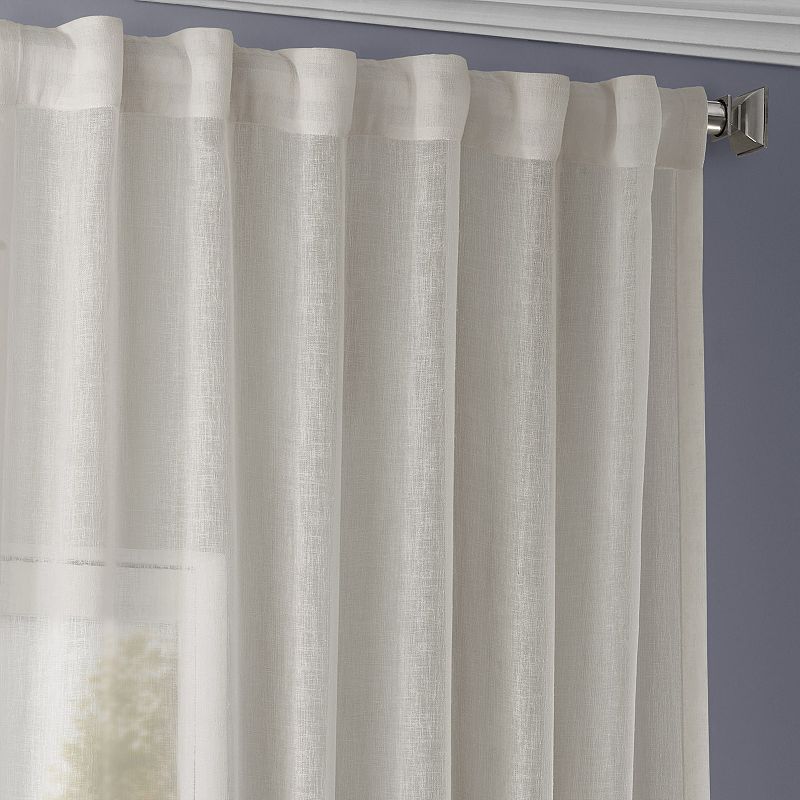 EFF 1-pack Solid Sheer Window Curtain