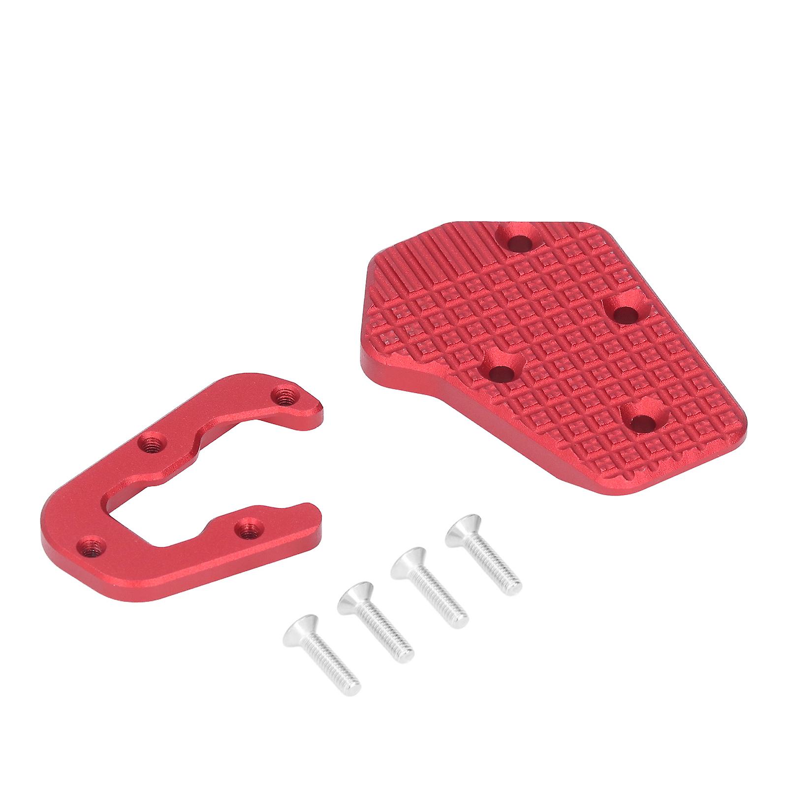 Motorcycle Rear Brake Lever Foot Pedal Cnc Aluminum Alloy Enlarge Extension Plate Pad Replacement For F900xr 20202021red