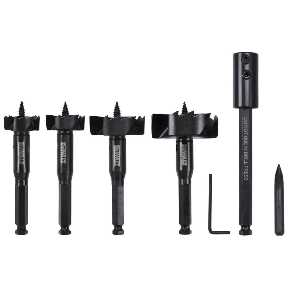 DEWALT 5 Pc. Self Feed Bit Set DW1648 from DEWALT