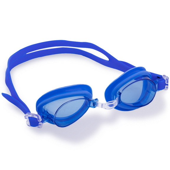 Brybelly Kids Swim Goggles   Case  Blue