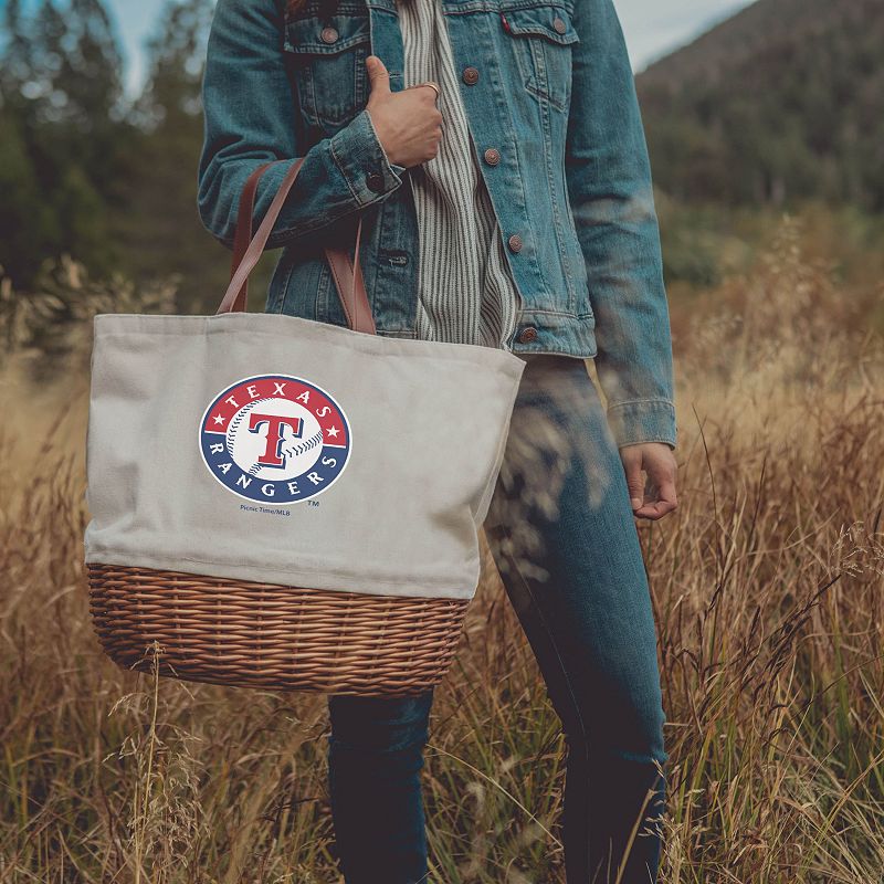 Picnic Time Texas Rangers Promenade Picnic Basket Set