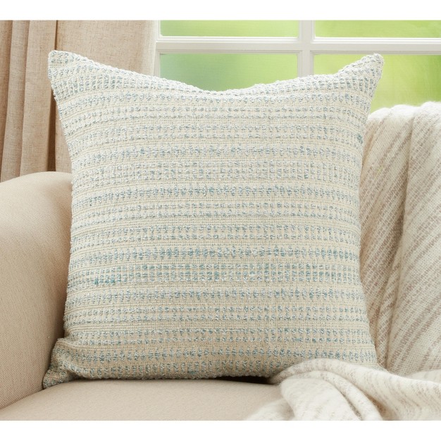 Saro Lifestyle Woven Decorative Pillow Cover