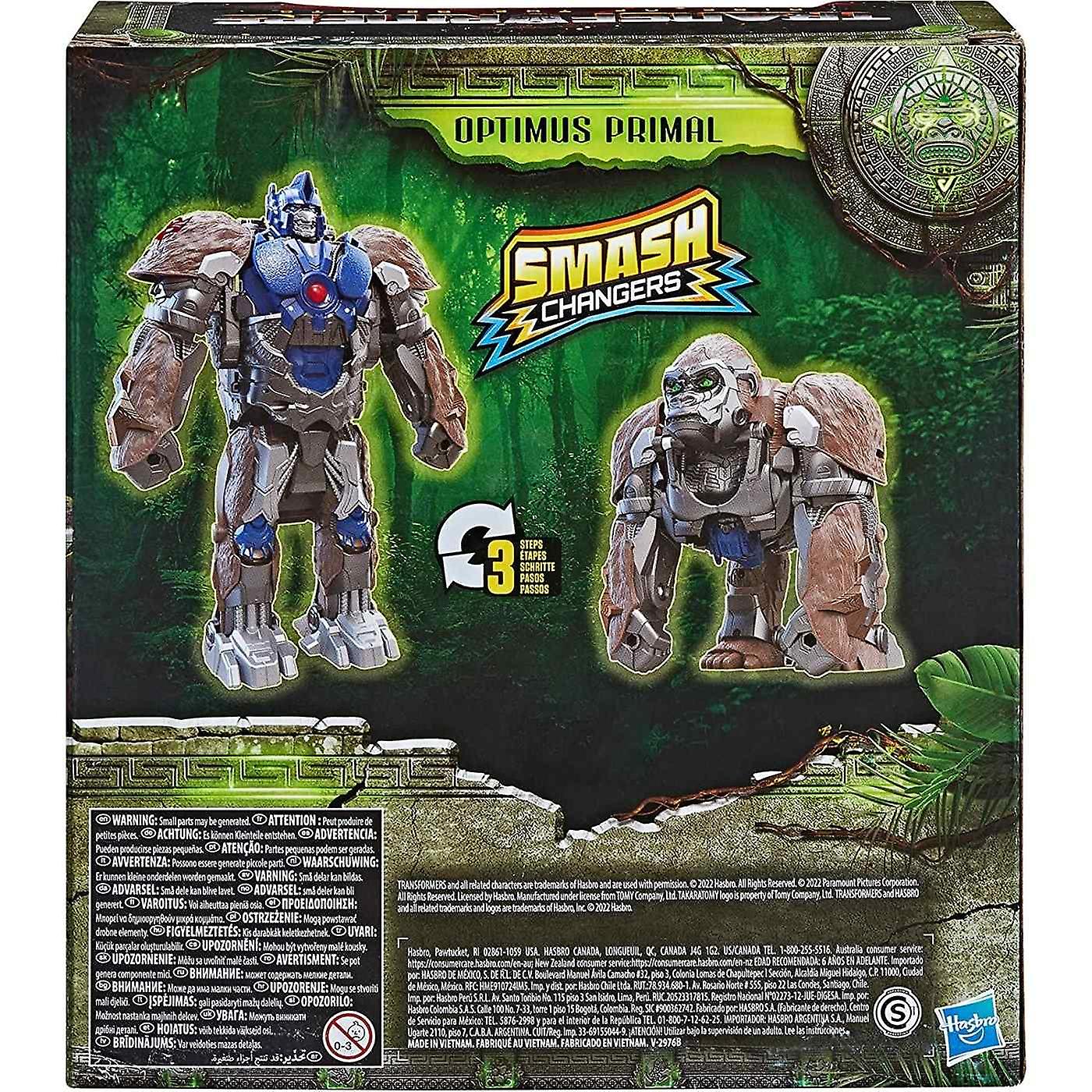 Transformers Rise of the Beasts Smash Changer Optimus Primal