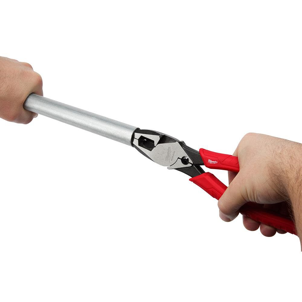 Milwaukee 9 in. High Leverage Lineman's Pliers with Crimper 48-22-6100 from Milwaukee