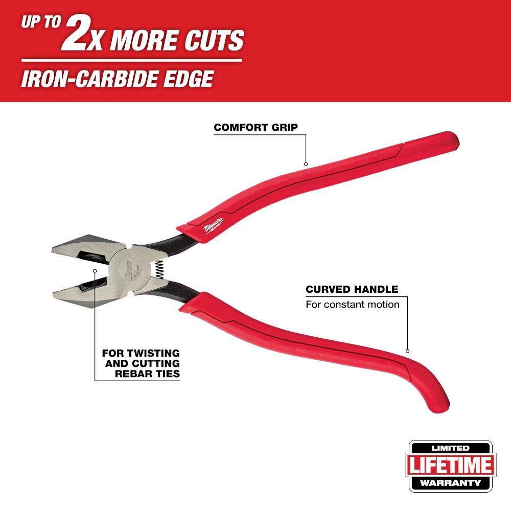 Milwaukee Ironworker's Pliers 48-22-6102 from Milwaukee