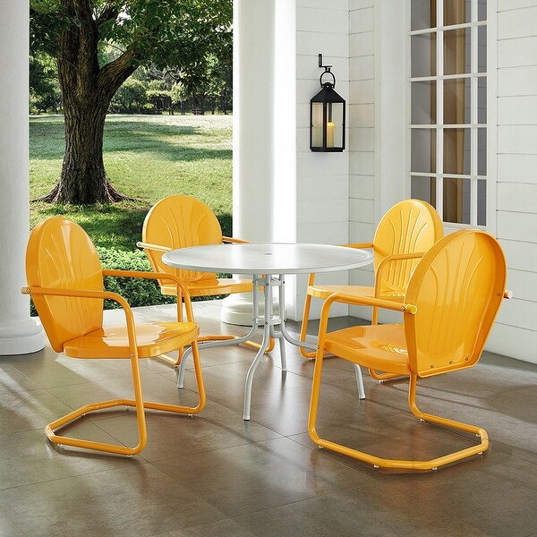 Crosley Griffith 5piece Metal Outdoor Dining Set