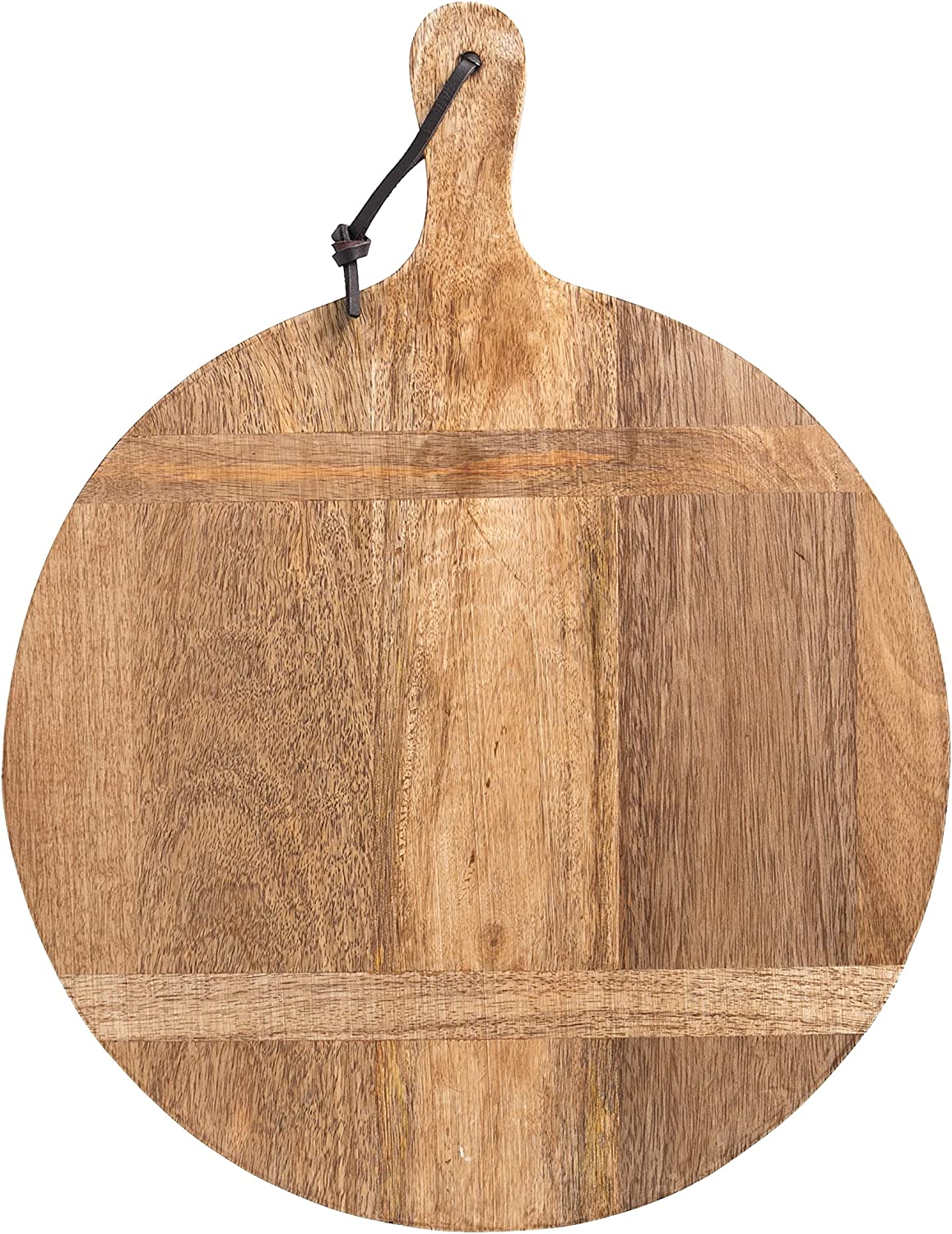 Heritage Lace FH-040 Artisan Wood 14andquot; Charcuterie Serving Board  Natural