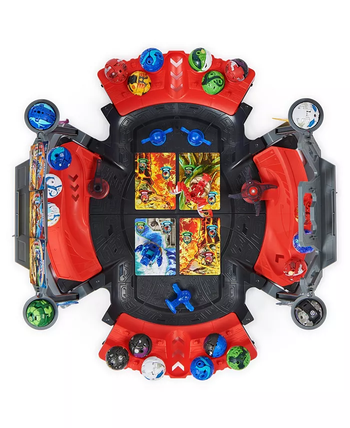 Bakugan Battle Arena with Exclusive Special Attack Dragonoid  Customizable  Spinning Action Figure and Playset