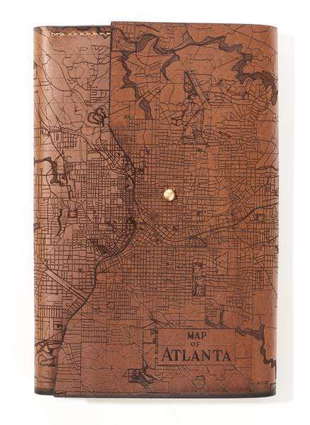 Leather Map Journals