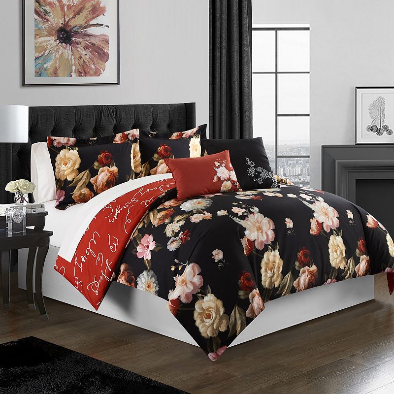 Chic Home Enid 9-Piece Comforter Set with Coordinating Pillows