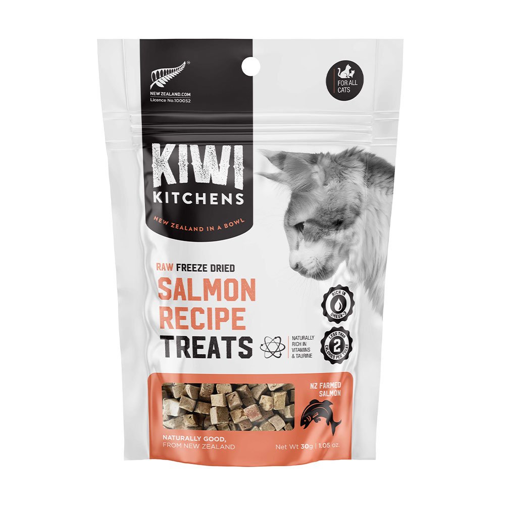 Kiwi Kitchens Freeze Dried Salmon Cat Treat 1oz;