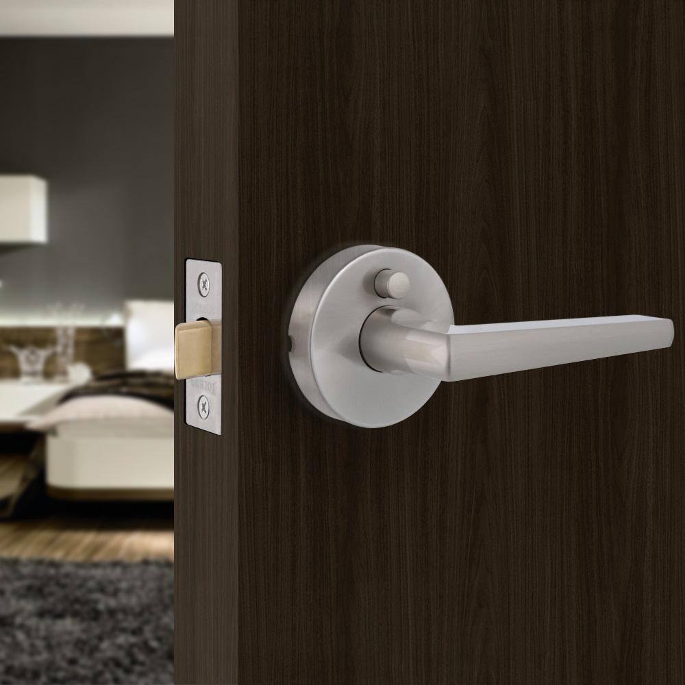 TOLEDO Tarragona Satin Nickel Plated Privacy BedBath Door Handle Set CV1920TA-US15