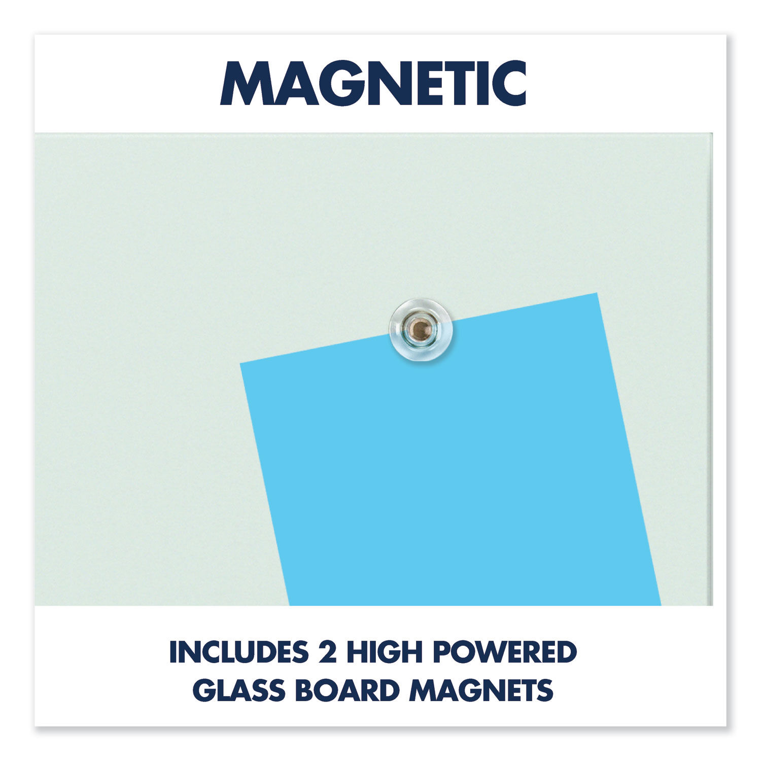 Element Framed Magnetic Glass Dry-Erase Boards by Quartetandreg; QRTG7442E