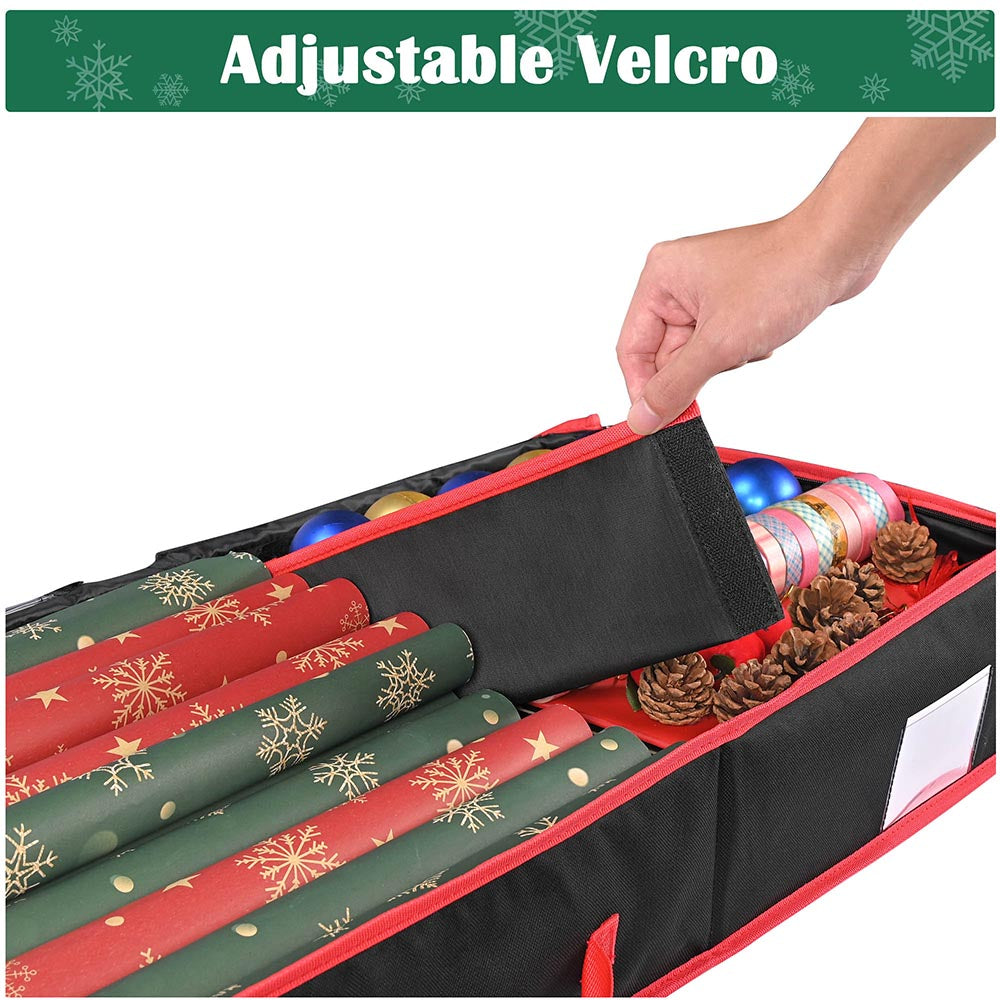 Yescom Christmas Wrapping Paper Storage Container Oxford 41