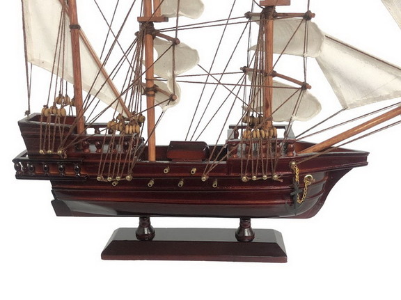 Handcrafted Model Ships Charles White Sails 20 Woo...