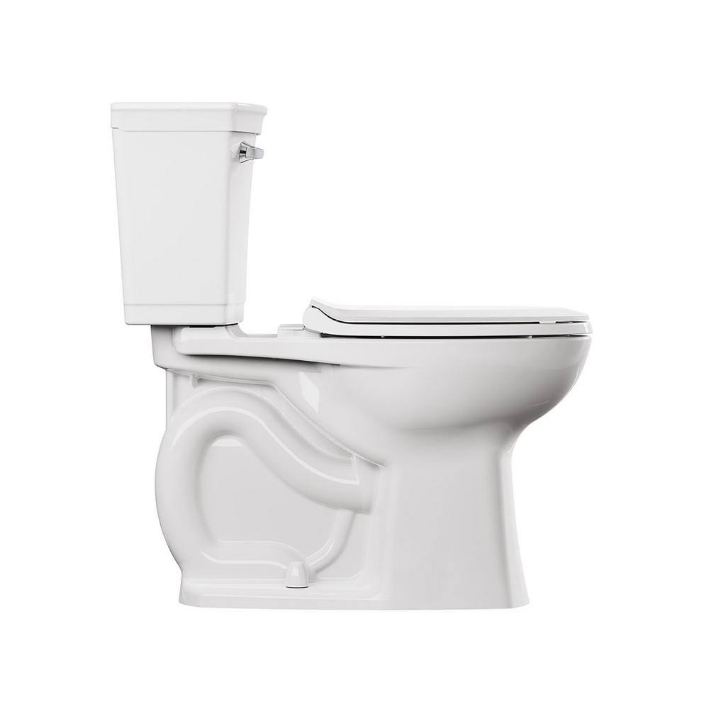 American Standard Rumson 2-Piece 1.28 GPF Single Flush Elongated Toilet in White Seat is Included 719AA101.020🎉Limited Time Offer🎉