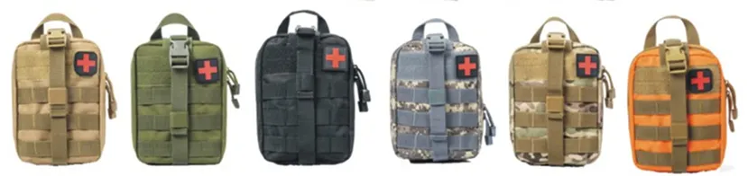 Tactical rip away survival first aid kit outdoor travel equipment camping hiking bag