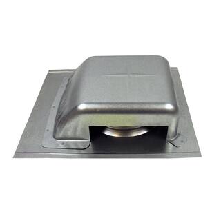 Air Vent 40 sq. in. NFA Galvanized Slant-Top Roof Louver Static Vent in Mill RVG40ML