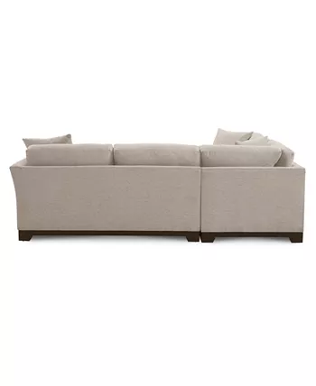 Furniture Elliot II 108 Fabric 2-Pc. Sleeper Sofa Sectional