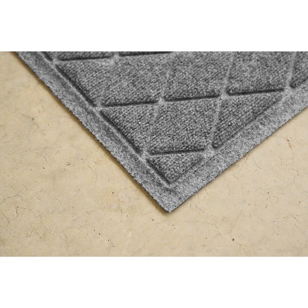 WaterHog Argyle 34 in. x 52 in. Door Mat   34\