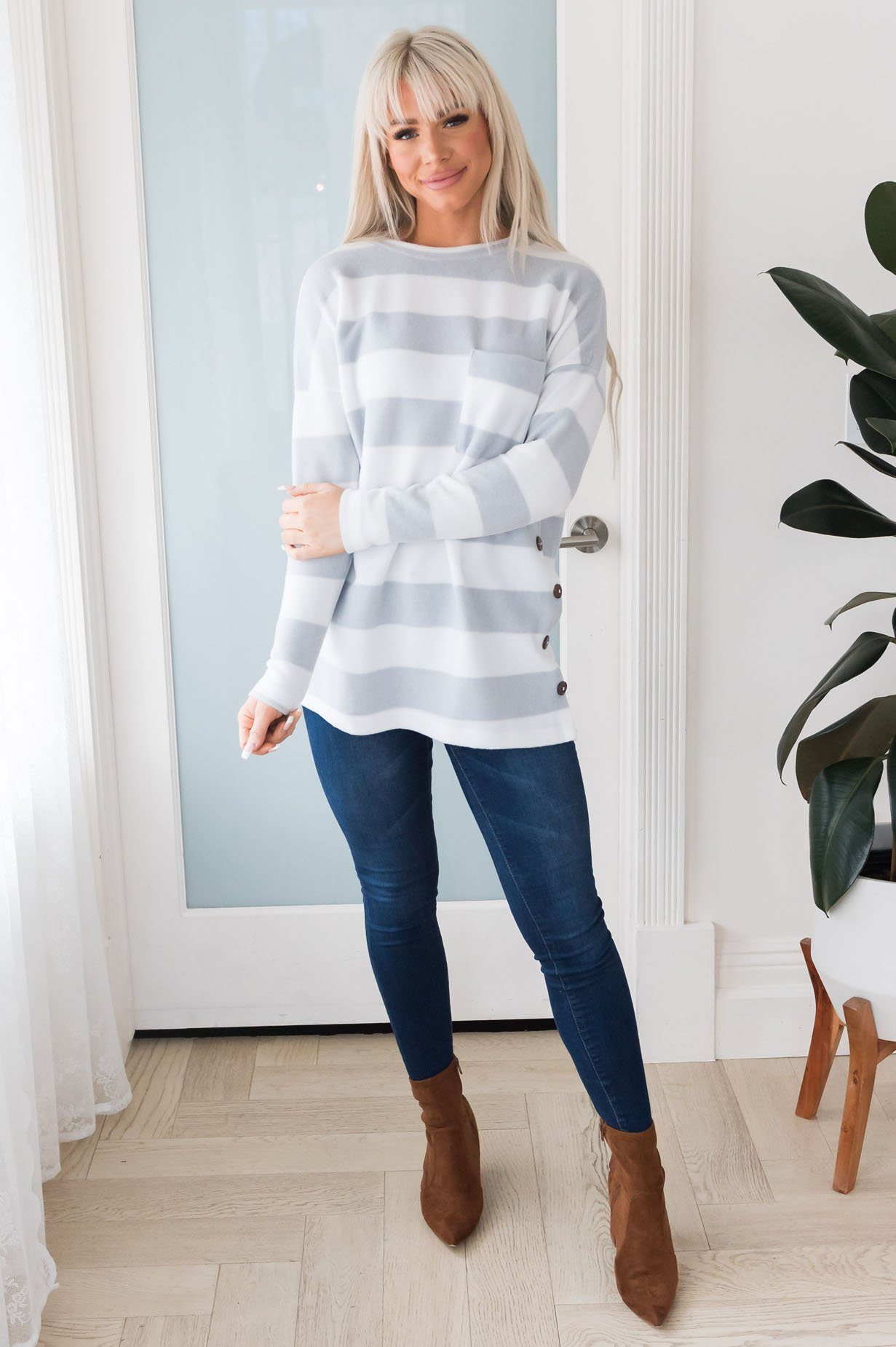 Cuddly Classic Modest Blouse