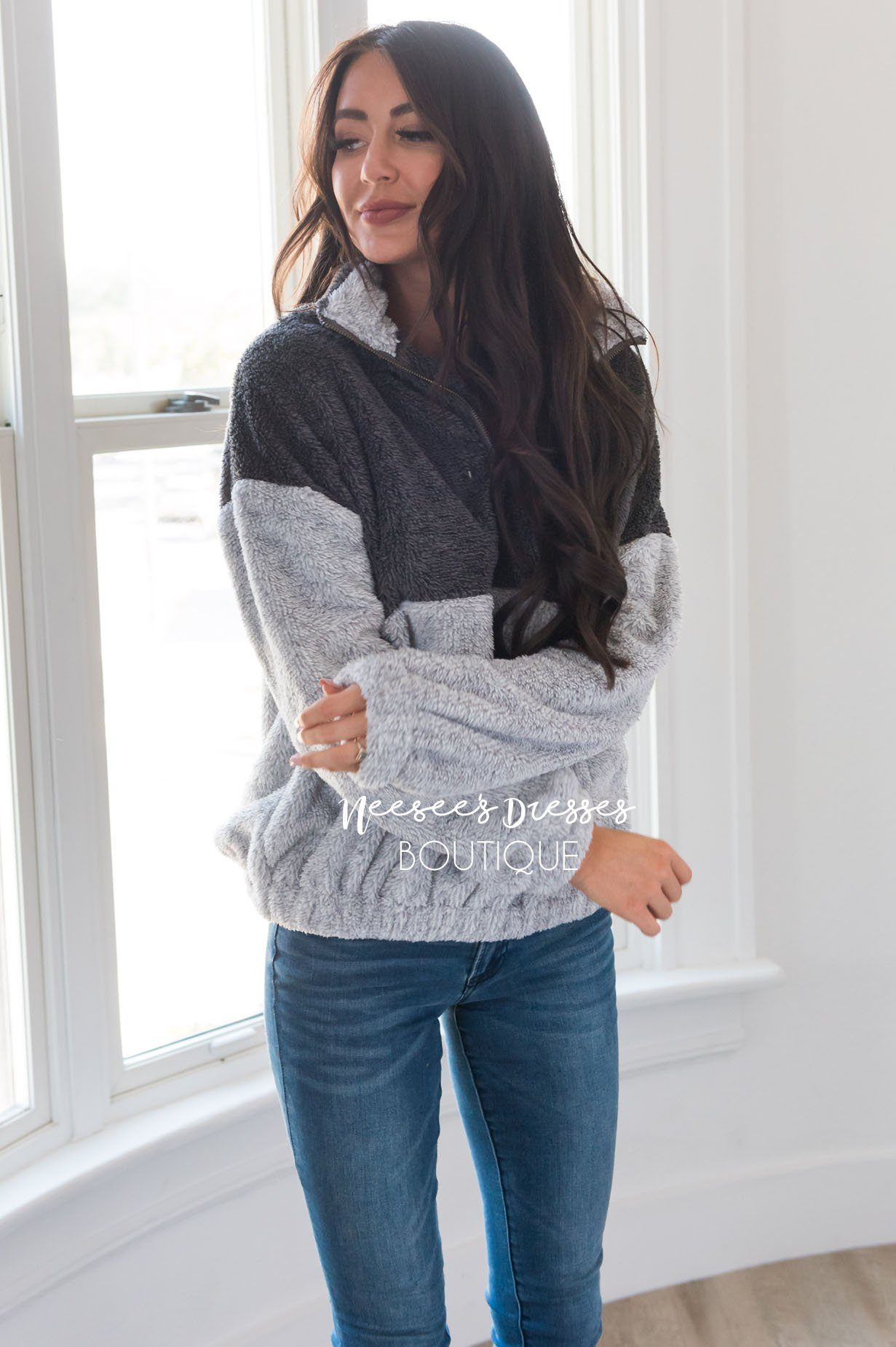 Chilly Days Modest Pullover