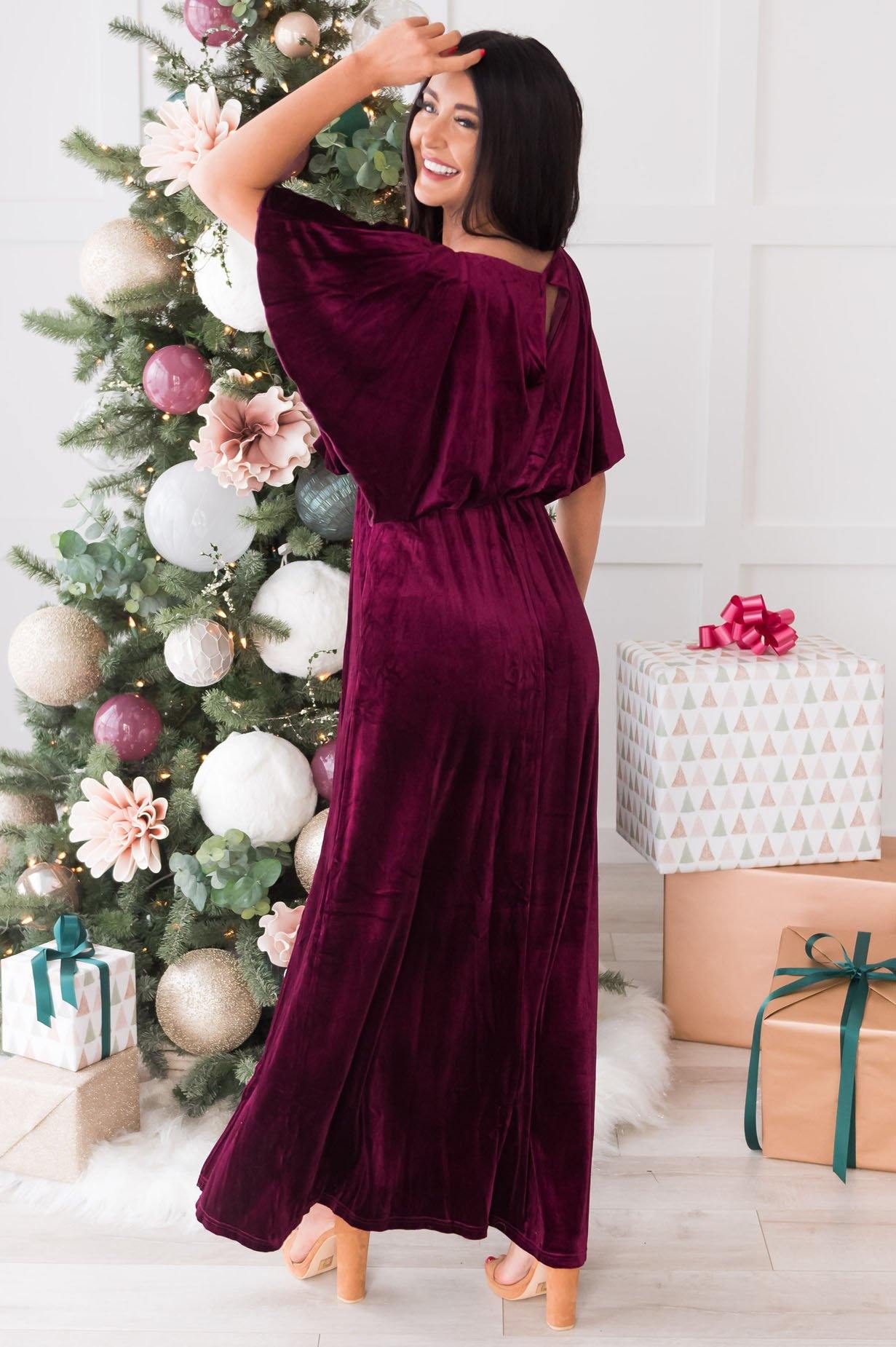 The Joy Evening Out Velvet Gown