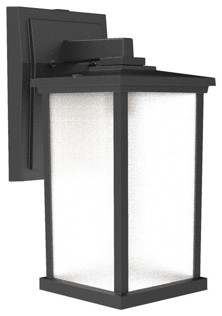 Composite Lanterns 1 Light Wall Lantern   Transitional   Outdoor Wall Lights And Sconces   by LAMPS EXPO  Houzz