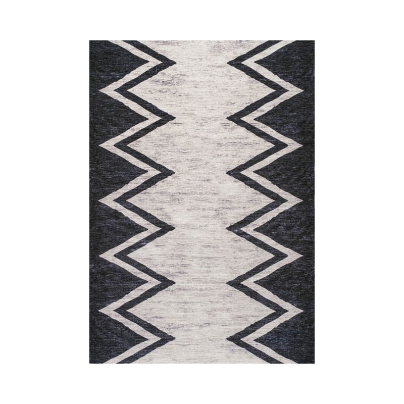 Siksak Chevron Border Rug