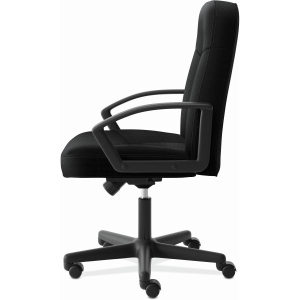 HON HVL601 Series Executive High-Back Chair， Supports Up to 250 lb， 17.44