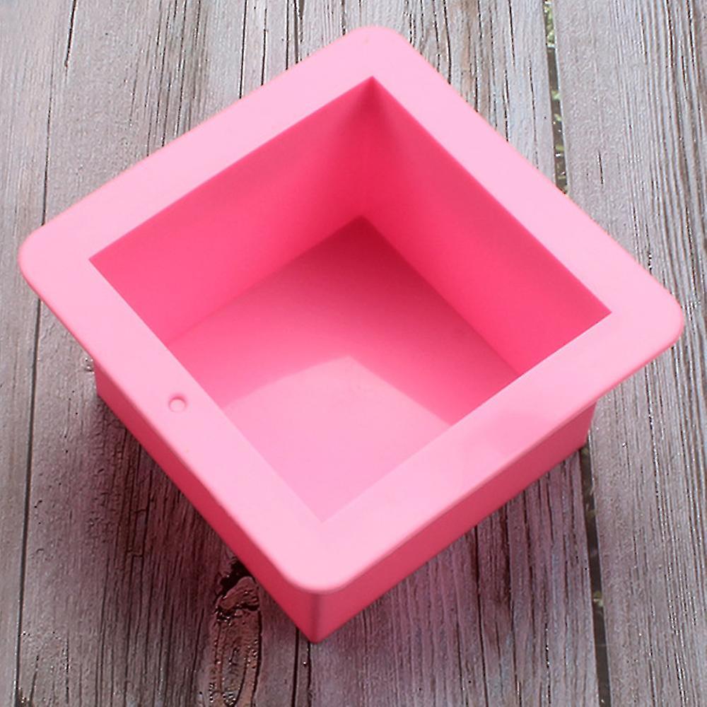 2pcs 500ml Silicone Mold For Handmade Soap Mold Toast Mold Bread Mold Square