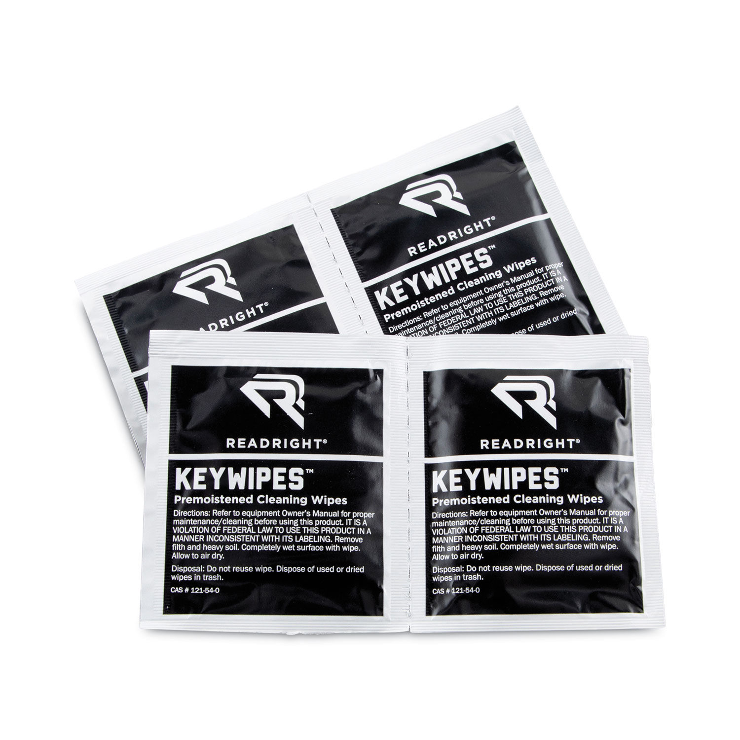 KeyWipes Keyboard Wet Wipes by Read Rightandreg; REARR1233