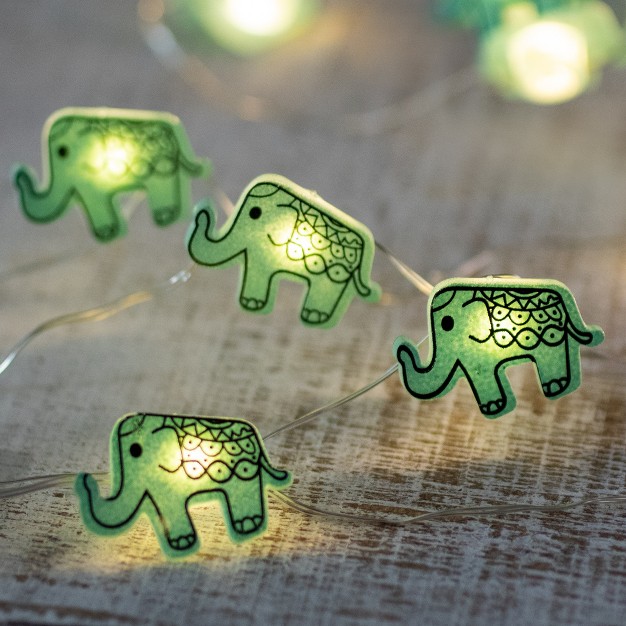 Northlight 10 count Led Elephant Fairy Lights Warm White