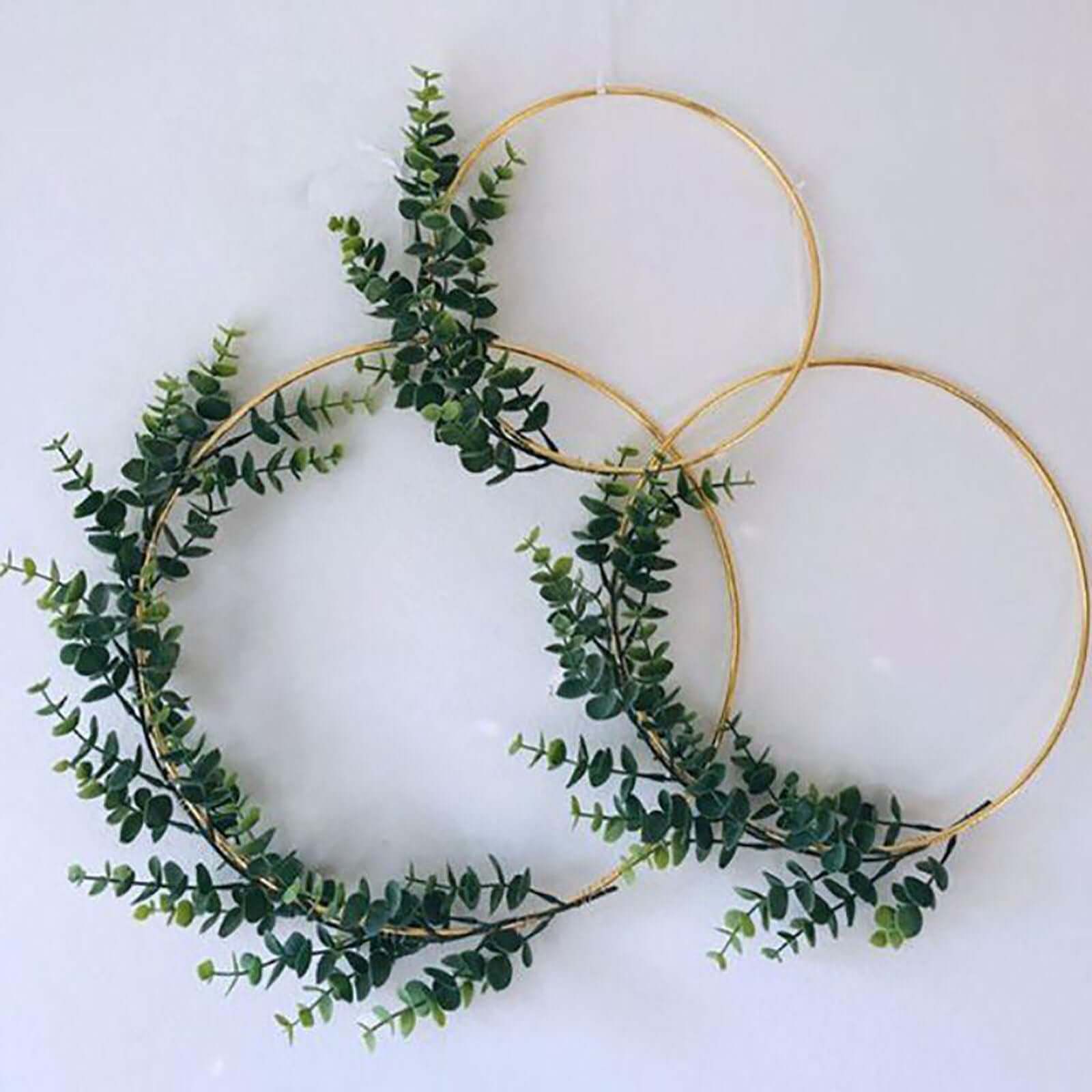 Gold Heavy Duty Metal Hoop Wreath, Floral Hoop 40