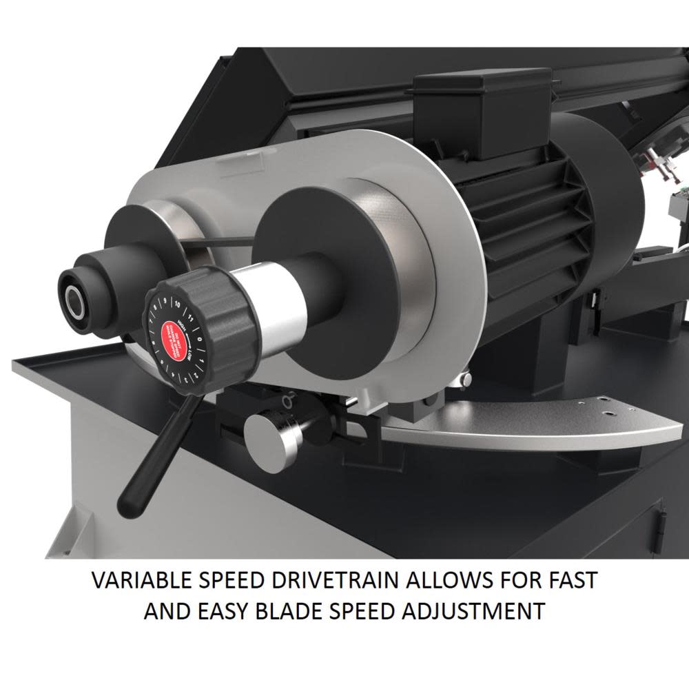 8 x 13 Variable Speed Bandsaw ;