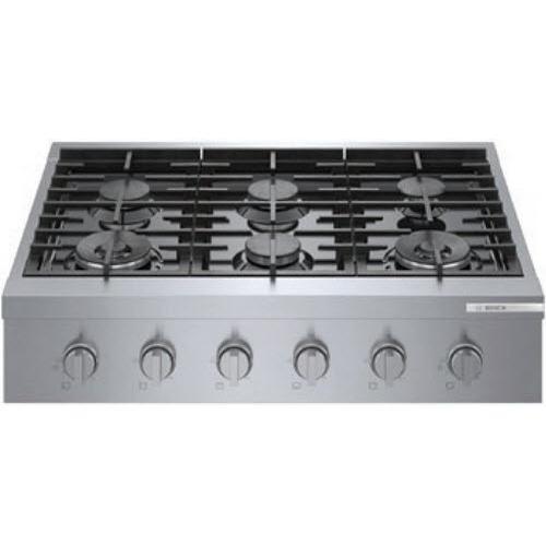 Bosch 36-inch Built-in Gas Rangetop with OptiSim® Burner RGM8658UC