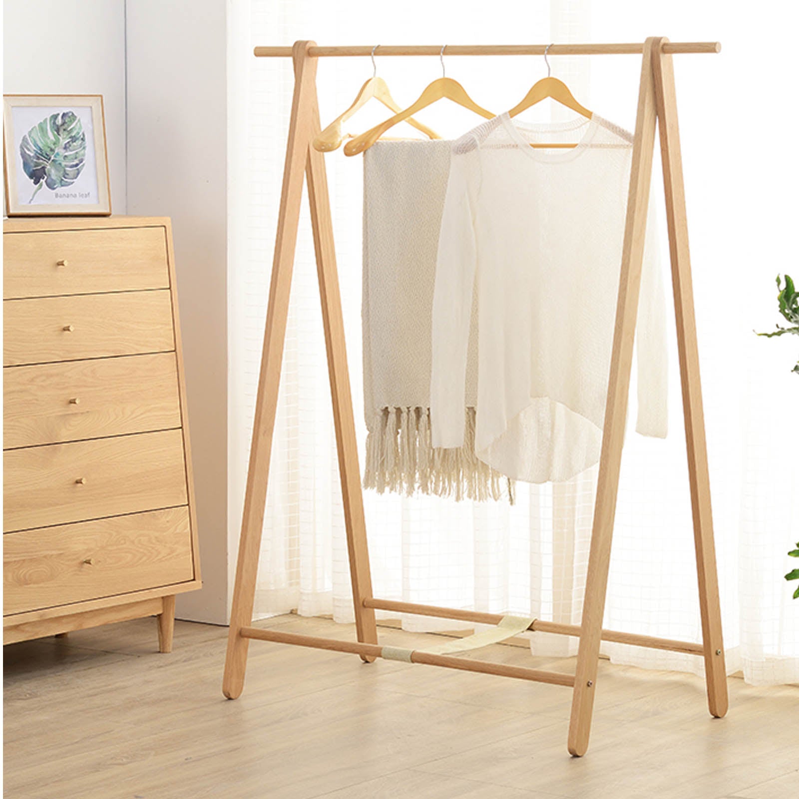 Solid Wood Hanger Ch-025-N