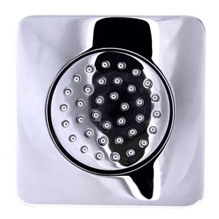 ALFI BRAND 4.13 in. Fixed Shower Head with Adjustable Spray in Polished Chrome AB3801-PC