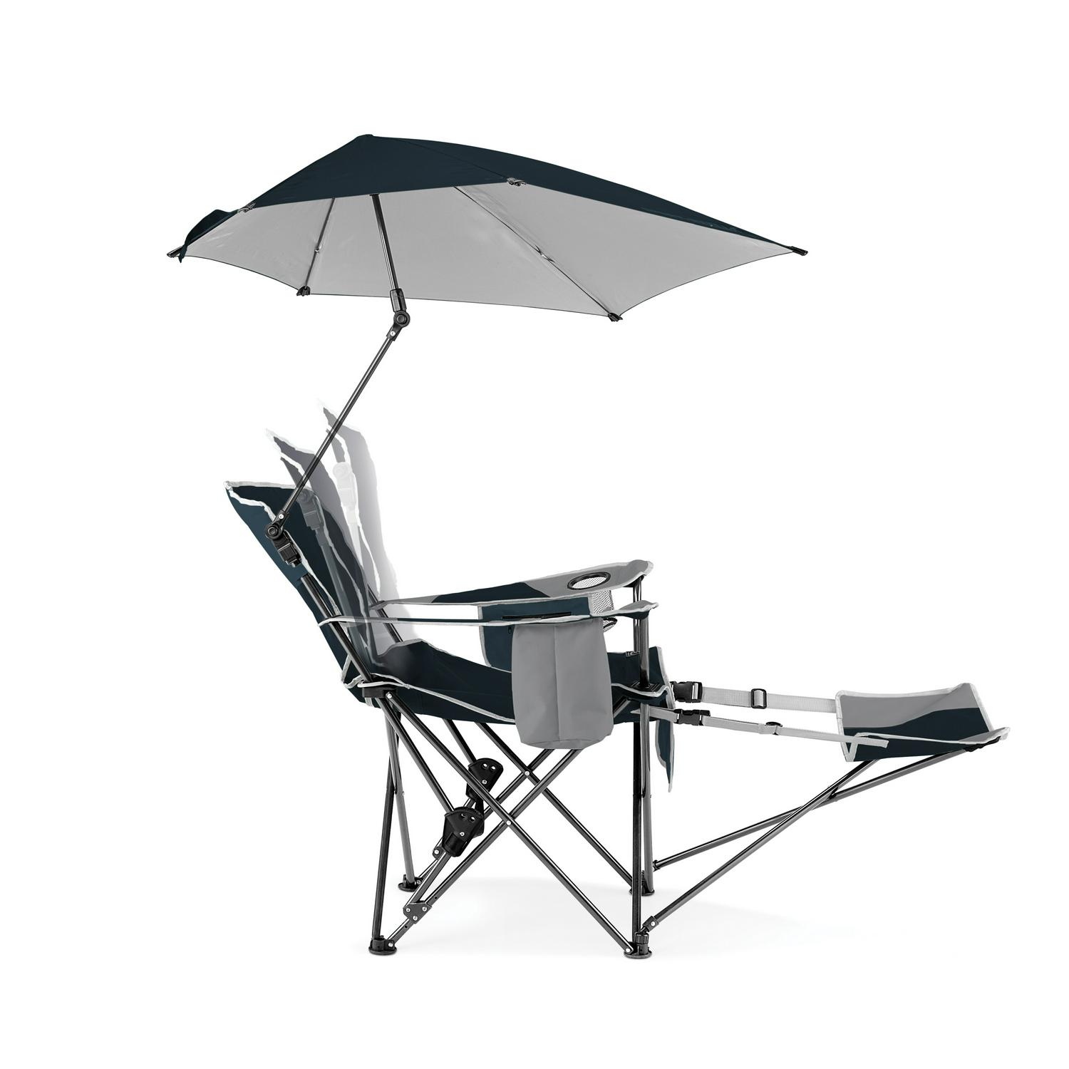 SportBrella Camping Chair Blue  Crowdfused