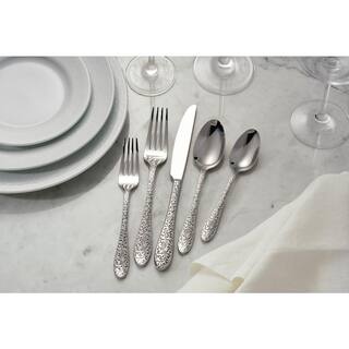 Oneida Ivy Flourish 1810 Stainless Steel Dinner Forks (Set of 12) T638FDNF