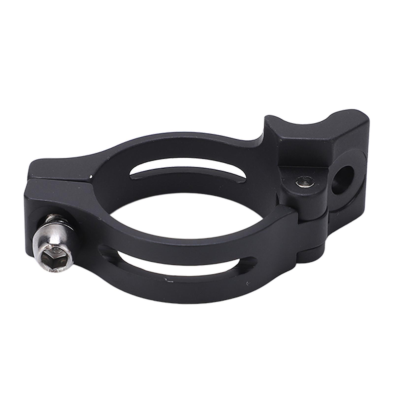 Bike Front Derailleur Adapter Clamp Ring Braze On To Clamp Aluminum Alloy For Road Bicycle31.8mm/1.25in