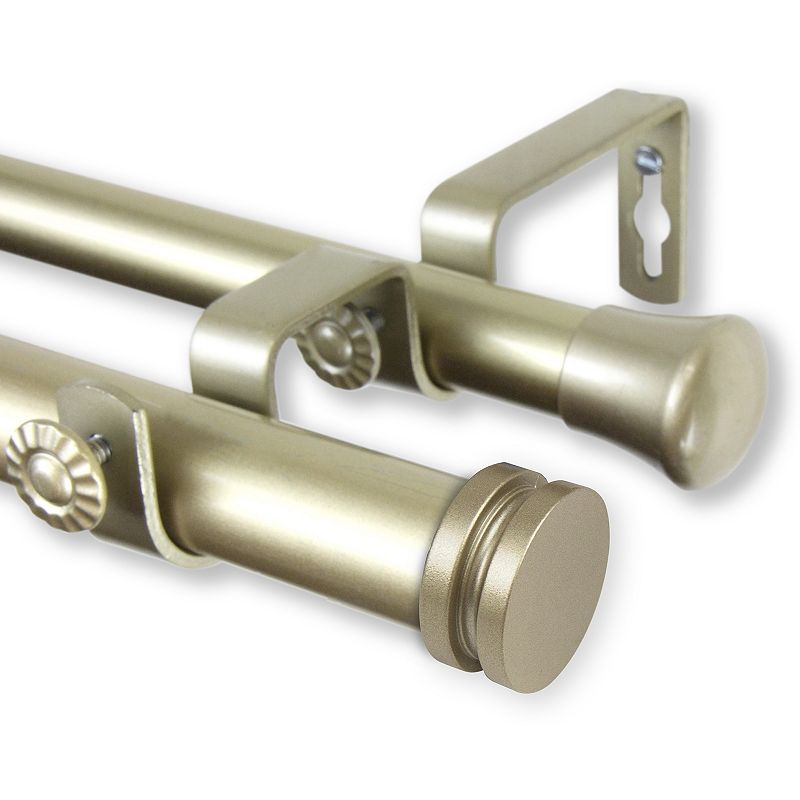 Rod Desyne Bun Double Curtain Rod