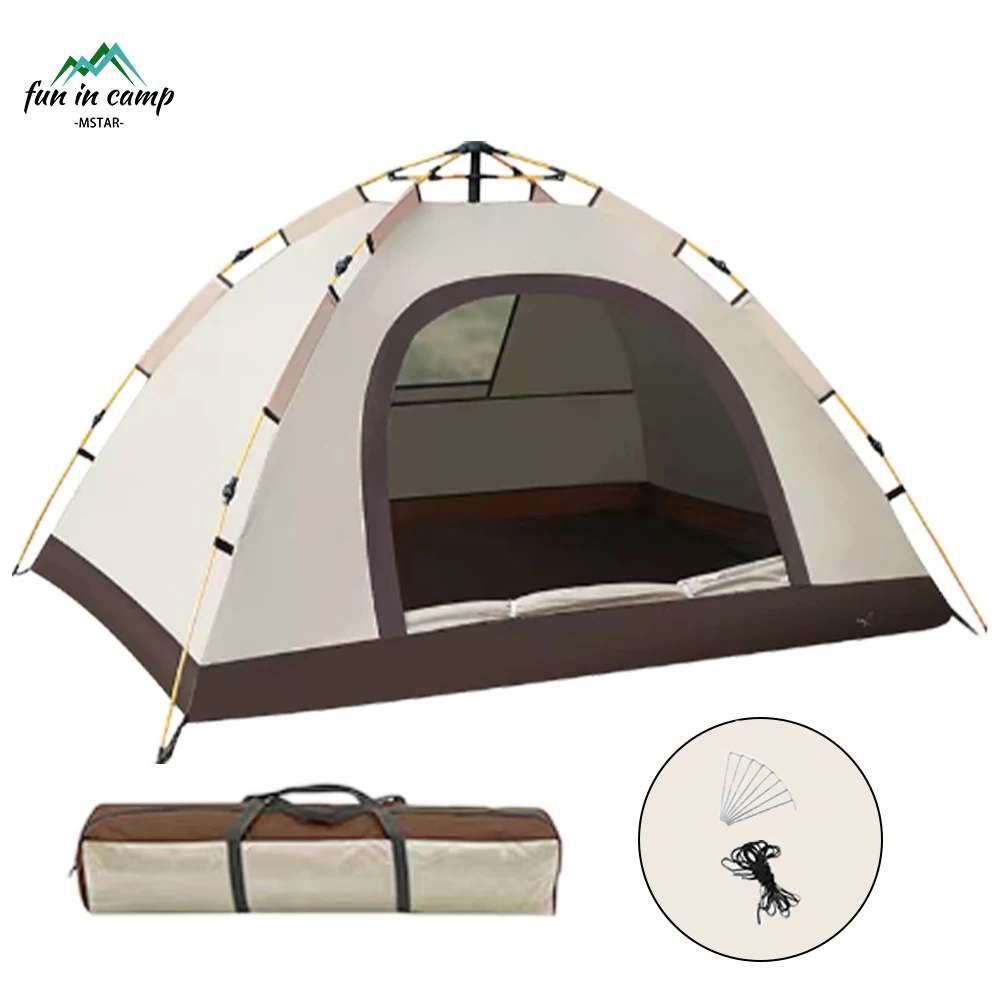 Automatic Pop Up Camping Tents For Family Picnic Hiking Travel Gear