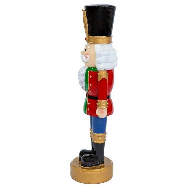 Sunnydaze Tommy the Toy Soldier Christmas Nutcracker Statue