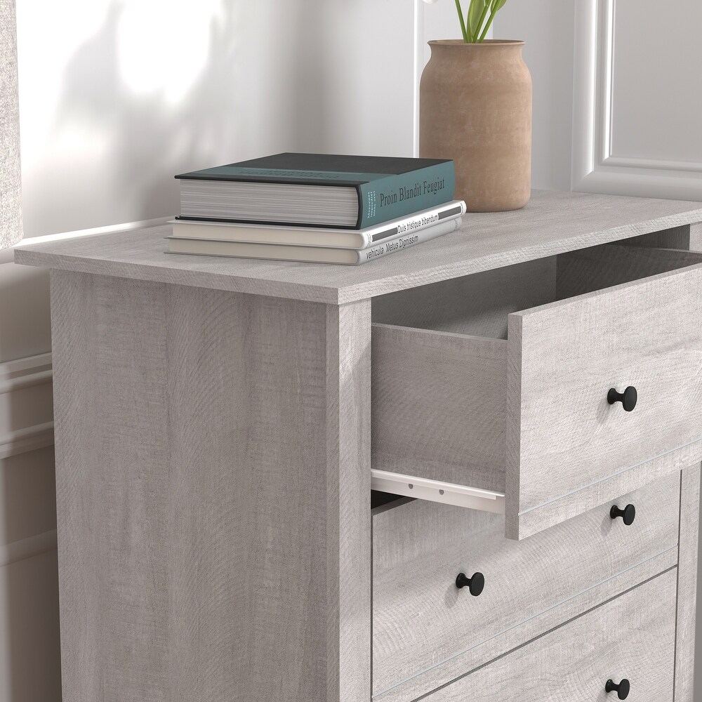 Genoa 5 Drawer Chest of Drawer (46.2 in. H x 17.1 in. W x 30.4 in. D)