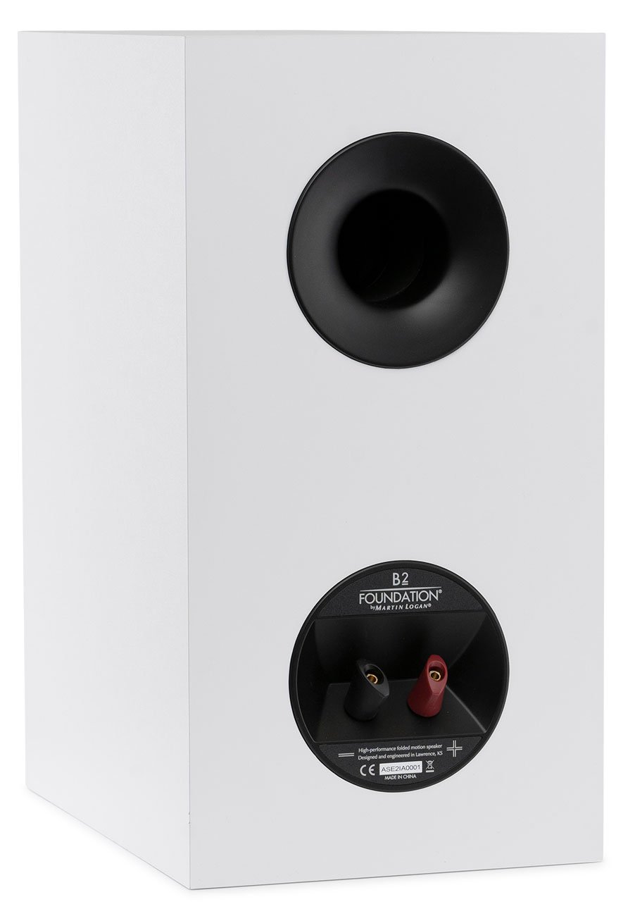 MartinLogan Motion Foundation B2 Bookshelf Speaker in Satin White (Each)