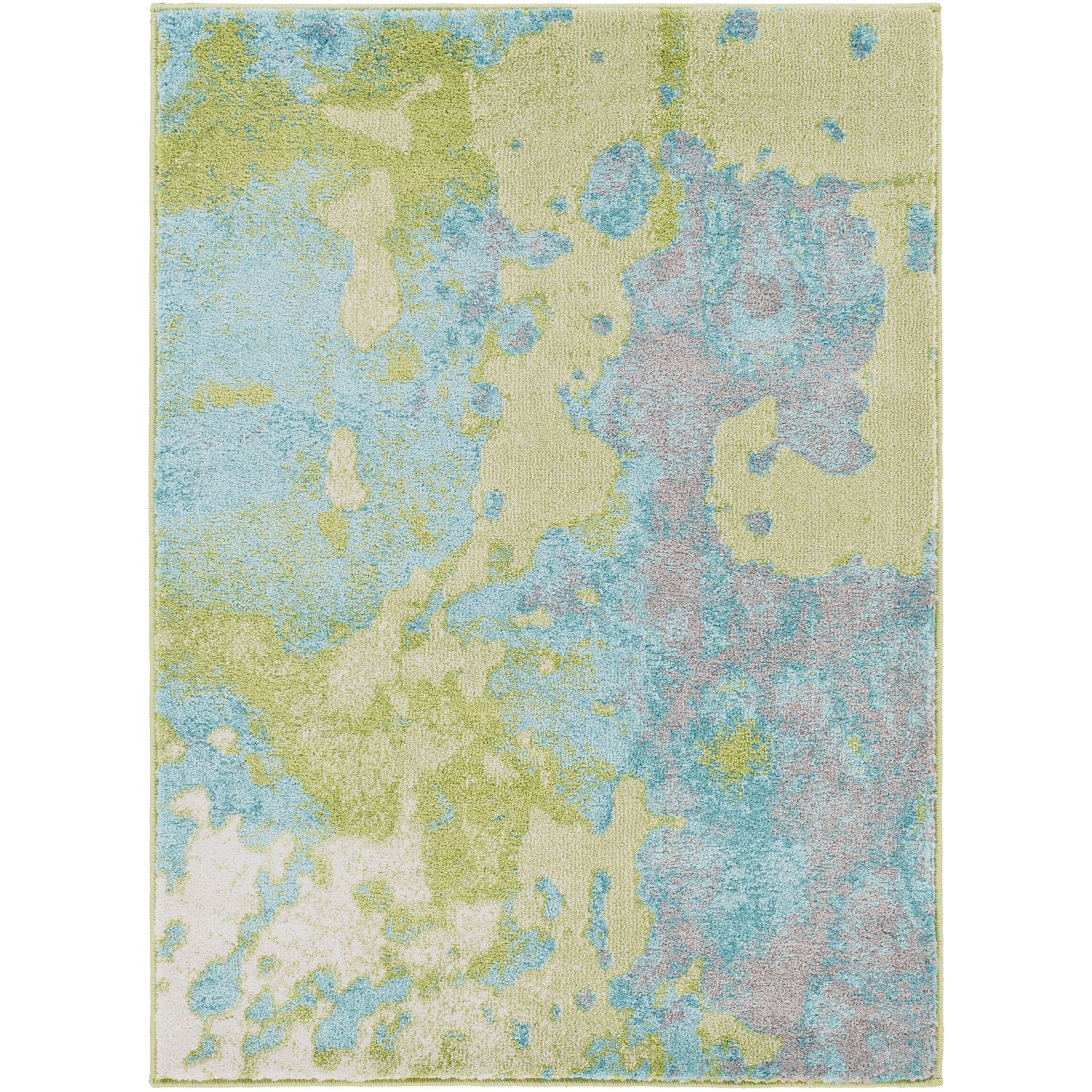 Aberdine Rug in Aqua & Teal