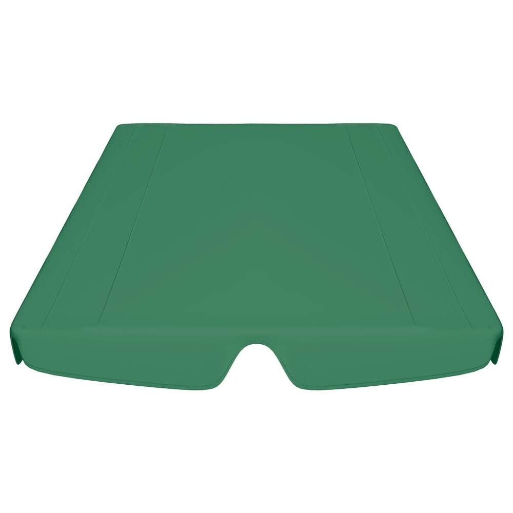 vidaXL Replacement Canopy for Garden Swing Green 74\