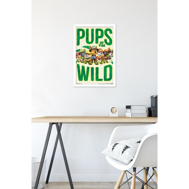 Trends International Nickelodeon Paw Patrol Wild Framed Wall Poster Prints